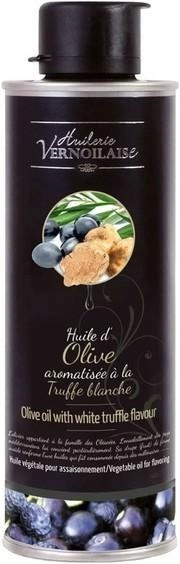Масло Vernoilaise  Olive Oil with White Truffle Flavour in can  Вернуалез  оливковое с ароматом белого трюфеля в металлической банке  250 мл