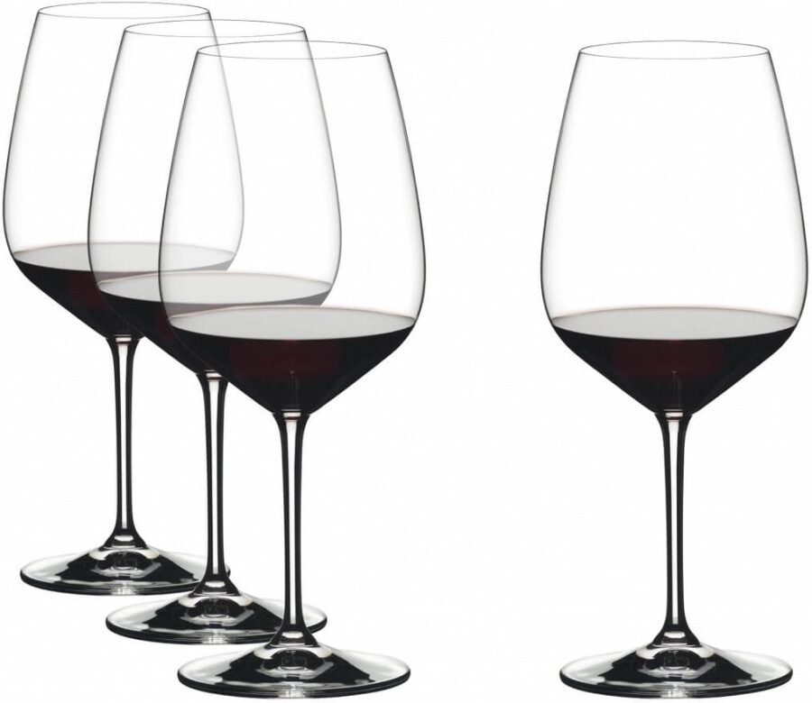 Бокал Riedel Heart to Heart Cabernet/Sauvignon  stemglass set of 4 glasses Ридель Харт ту Харт Каберне Савиньон набор из 4 бокалов хрусталь 800 мл
