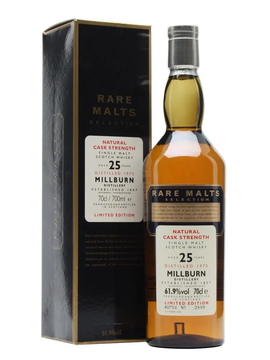 Виски Millburn, Миллбурн, 1975, Original Bottling Rare Malts Selection  61,9% 70cl