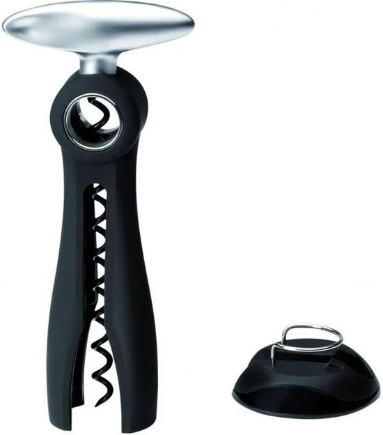 Штопор Peugeot  Salma Corkscrew Black  Пежо  Сальма  с обрезателем фольги черный
