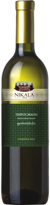 Вино Badagoni  Nikala 1862  Pirosmani  white semi-dry  Никала 1862  Пиросмани  белое полусухое  750 мл
