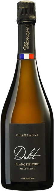 Шампанское Champagne Delot Blanc de Noirs Millesime  2018 750 мл