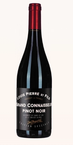 Вино Louis Pierre et Fils, Pinot Noir Grand Connaisseur  Луи Пьерр э Фис, Пино Нуар Гран Конисор 2019   750 мл