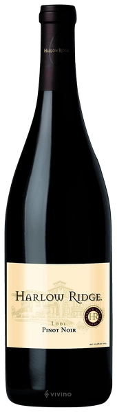 Вино   Harlow Ridge Pinot Noir   Харлоу Ридж Пино Нуар Лоди  2017  750 мл