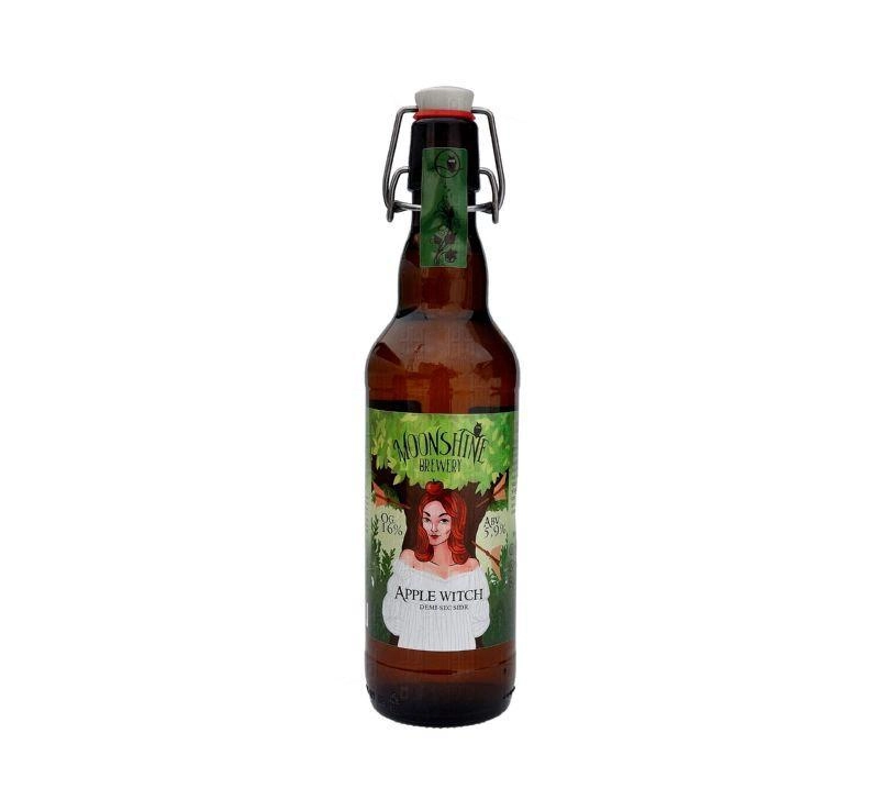 Сидр Moonshine Apple Witch/Муншайн "Яблочная ведьма" 500 мл