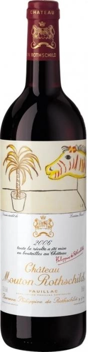 Вино Chateau Mouton Rothschild Pauillac AOC 1-er Grand Cru Classe  2006 0.375