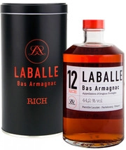 Арманьяк  Bas Armagnac 12 Ritch in gift box Laballe  500 мл