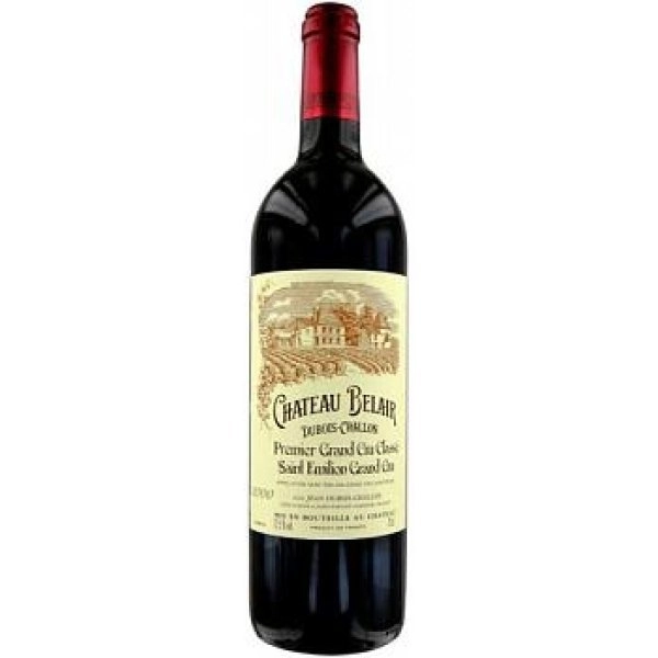 Вино Chateau Belair Premier Grand Cru Classe Saint Emilion Grand Cru  2002 750 мл