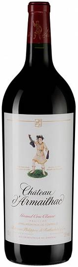 Вино Chateau d'Armailhac  Pauillac AOC 5-me Grand Cru Classe  2015 1500 мл