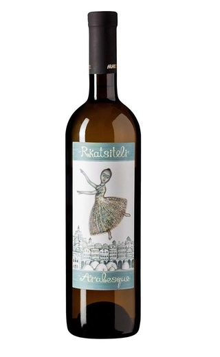 Вино  Nina Ananiashvili Arabesque Rkatsiteli Нина Ананиашвили  Арабески  Ркацители 2018 750 мл