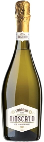 Игристое вино Cadanza Moscato Spumante  2019 750 мл
