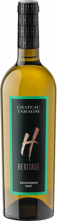 Вино   Chateau Tamagne  Heritage  Шато Тамань Эритаж   Совиньон Блан  2021  750 мл