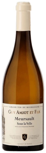 Вино Domaine Amiot Guy et Fils Meursault Sous La Velle   2017 750 мл 13%