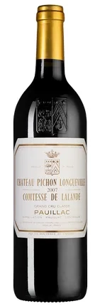 Вино Chateau Pichon Longueville Comtesse de Lalande    2007  750 мл  13%