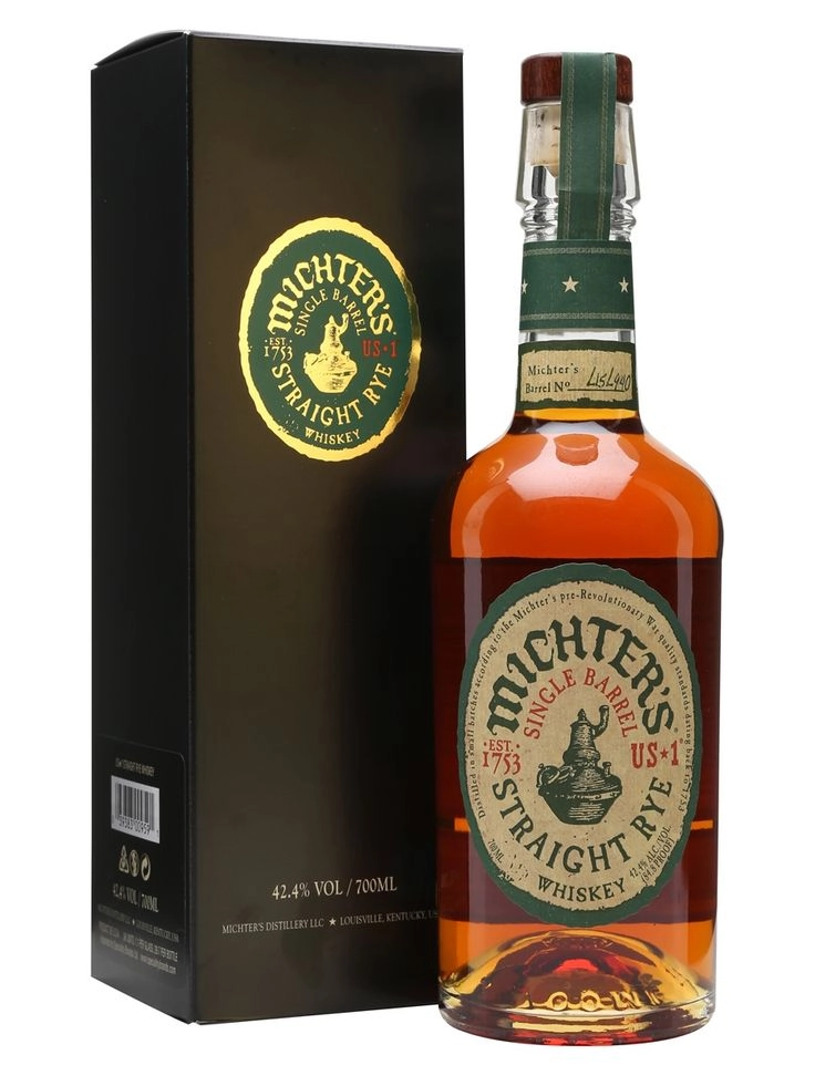 Виски Michter’s US*1 Single Barrel Rye Whiskey gift box   700 мл