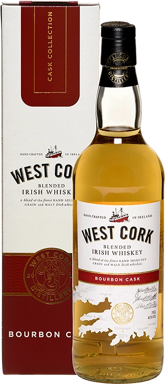 Виски West Cork Bourbon cask gift box  700 мл