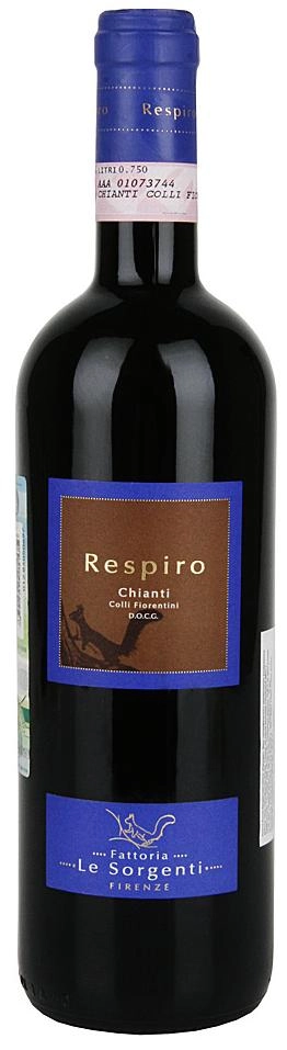 Вино Fattoria Le Sorgenti Colli Fiorentini "Respiro" DOCG Chianti  2017 750 мл