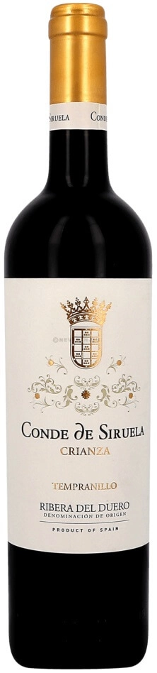 Вино Conde de Siruela Crianza Ribera del Duero DO  2019  750 мл  
