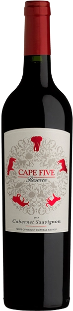 Вино Cape Five Cabernet Sauvignon Reserve    2017 750 мл