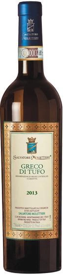Вино Salvatore Molettieri DOCG Greco di Tufo Сальваторе Молеттиери  Греко ди Туфо  2016 750 мл