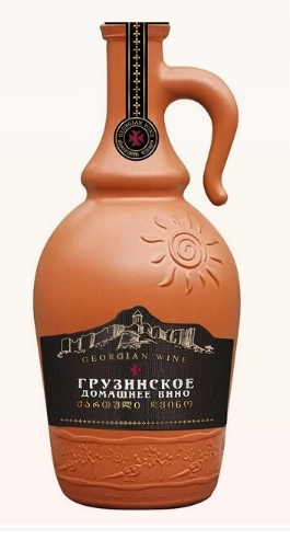 Вино Грузинское Домашнее Вино Белое полусухое 2024 750 мл