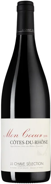 Вино Chave Mon Coeur  Cote-du-Rhone AOC  Мон Кёр  Кот-дю-Рон 2018 750 мл