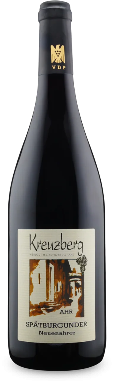 Вино Weingut Kreuzberg Neuenahrer Spätburgunder, Вайнгут Кройцберг Нойенарер Шпетбургундер, 2015 кр.сух. 750 МЛ