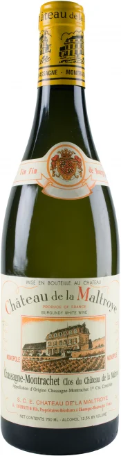 Вино Chateau de la Maltroye Chassagne-Montrachet AOC 1er Cru  Clos du Chateau de la Maltroye  Blanche  Шассань-Монраше Премье Крю  Кло дю Шато де ла Мальтруа  Блан 2011  750 мл