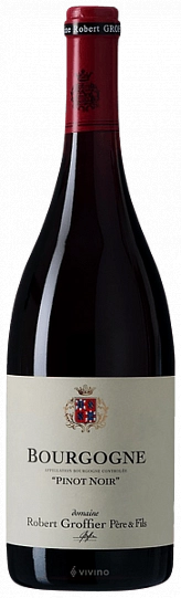 Вино Domaine Robert Groffier Pere & Fils  Bourgogne Pinot Noir  2018 750 мл