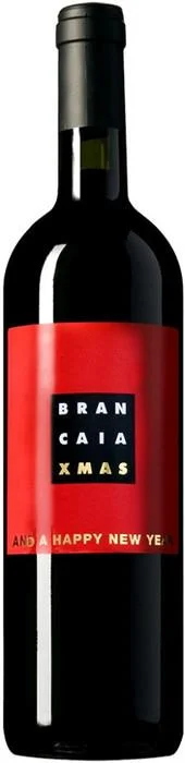 Вино Brancaia Tre IGT Xmas Бранкайя Тре Рождественская этикетка 2015 750 мл