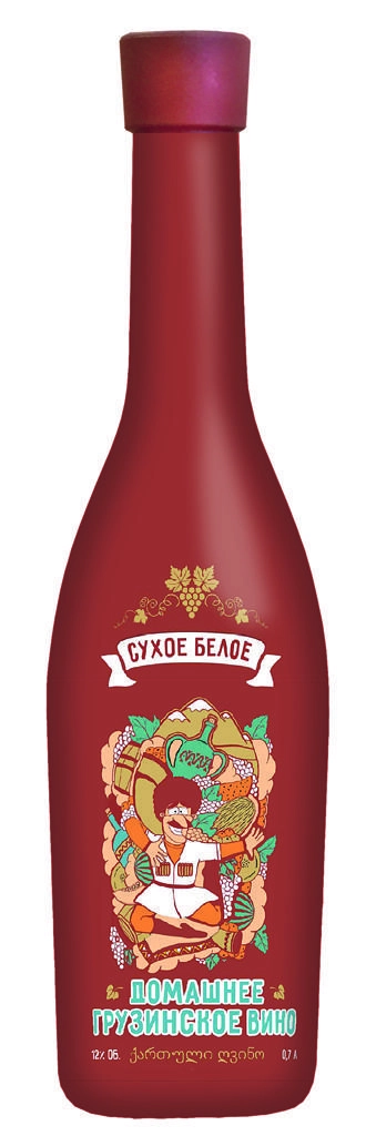 Вино GRW  HOUSE GEORGIAN WINE WHITE SEC 0,7