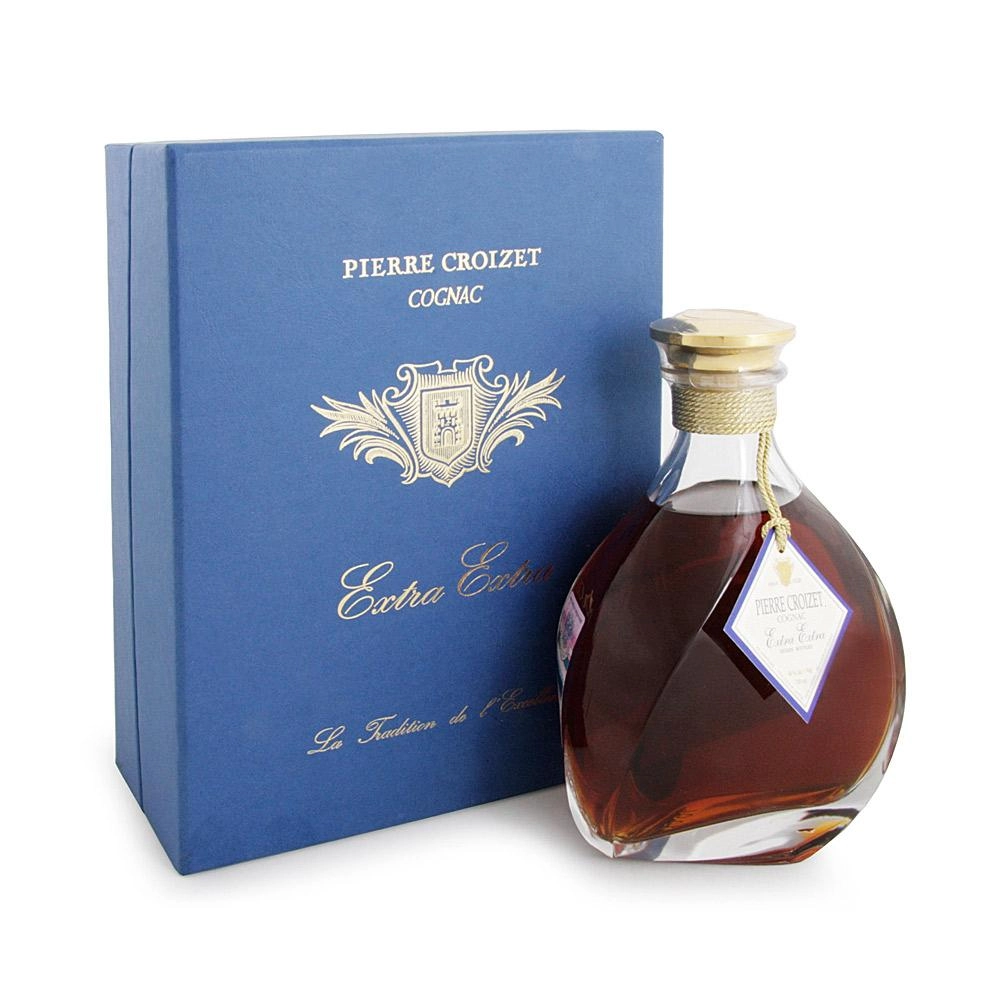 Коньяк Pierre Croizet Extra Extra gift box 700 мл