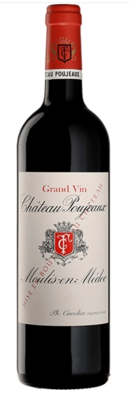 Вино Chateau Poujeaux Moulis-en-Medoc AOC Cru Bourgeois 2020 750 мл