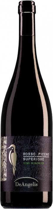 Вино De Angelis Rosso Piceno Superiore DOC Biologico  2016 750 мл