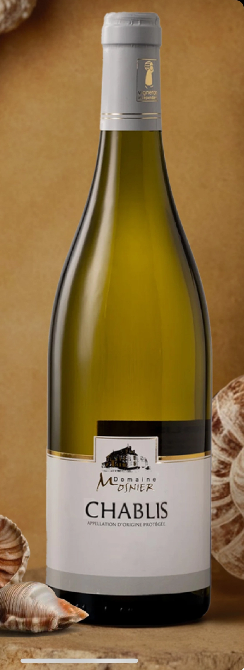 Вино Domaine Mosnier Chablis 2022 750 мл 12,5%
