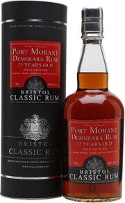 Ром Bristol Classic Rum  Port Morant Demerara Rum 25 Years Old in tube   700 мл