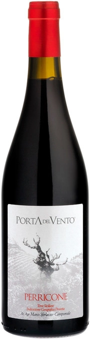 Вино Porta del Vento Perricone Terrre  Sicilia IGT  Порта дель Венто  Перриконе Терре Сичилиане  2016 750 мл