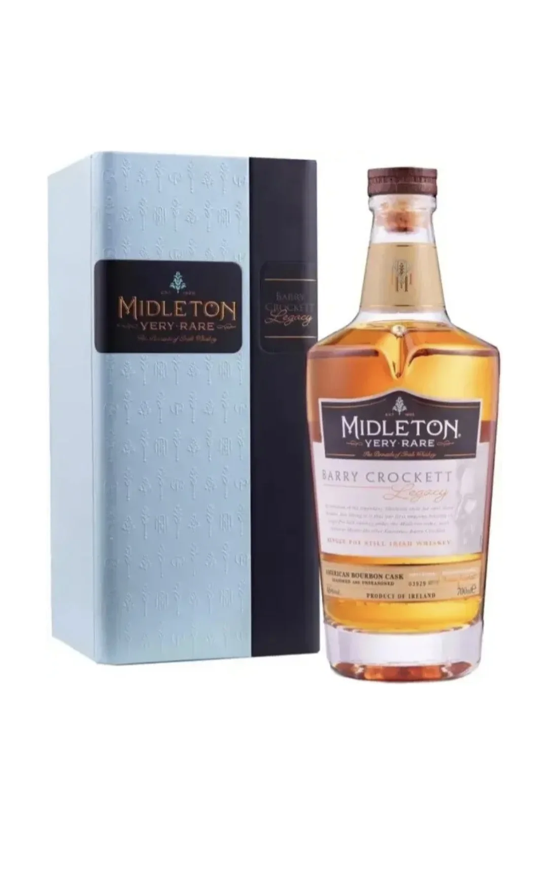 Виски  Midleton Barry Crockett Legacy gift box 700 мл