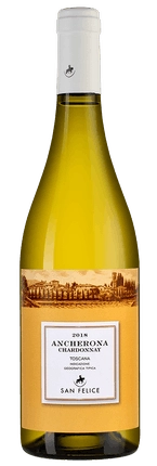Вино  Ancherona Chardonnay Toscana IGT Анкерона  Шардонне  2019 750 мл