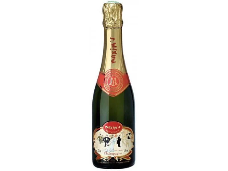 Шампанское Maxim's Brut Reserve, Максим Брют Резерв белое брют 0.375 12%