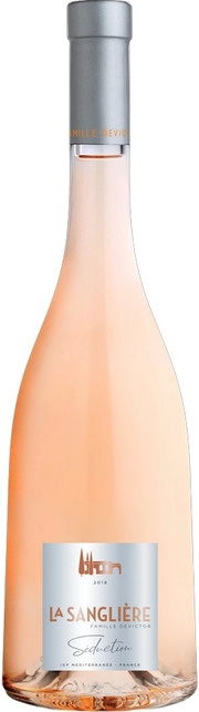 Вино Domaine de la Sangliere Seduction Rose Mediterranee IGP  2020 750 мл