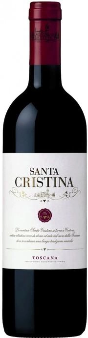 Вино Antinori Santa Cristina Toscana IGT red   2020  375 мл