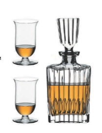 Набор   Riedel Single Malt Whisky Set  Ридель для виски Синг Молт Виски из Декантера  970 мл и 2-х хрустальных бокалов