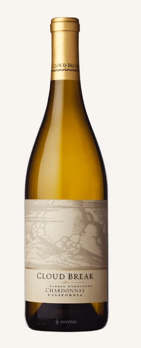 Вино Cloud Break Barrel Fermented Chardonnay 20024 750 мл