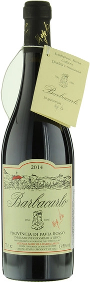 Вино Lino Maga Barbacarlo Oltrepo Pavese Lombardia Лино Мага Барбакарло Провенсия ди Павия Россо 2009 750 мл
