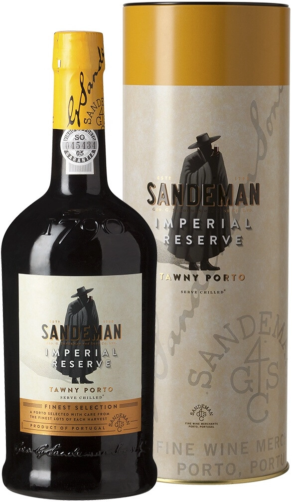 Портвейн Sandeman Imperial Reserve Tawny Porto gift box  750 мл