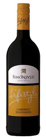 Вино Simonsvlei, "Lifestyle" Cabernet Sauvignon, ЛАЙФСТАЙЛ Вино "Каберне Совиньон" крас. сух. 0,75л
