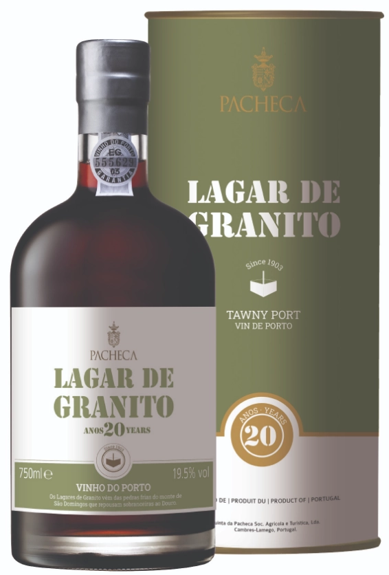 Портвейн Lagar de Granito Porto 20 anos Pacheca in tube  2003  750 мл
