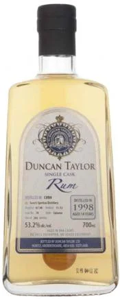 Ром Duncan Taylor Cuba Single Cask Rum Данкан Тейлор Куба Сингл Каск 1998 700 мл