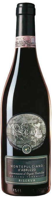 Вино San Lorenzo  Escol  Montepulciano d'Abruzzo Colline Teramane Riserva DOCG  Эсколь  Монтепульчано д'Абруццо Коллине Терамане Ризерва  750 мл